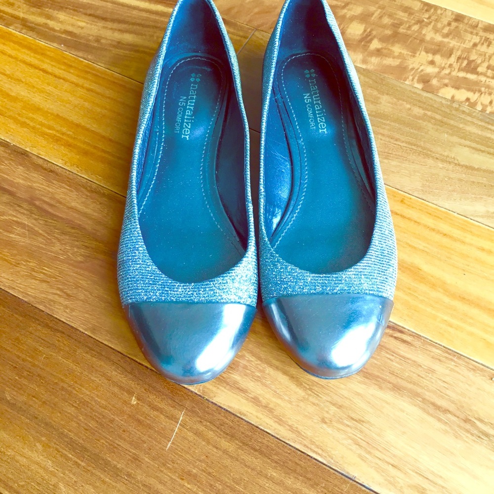 Naturalizer comfort glitter flats